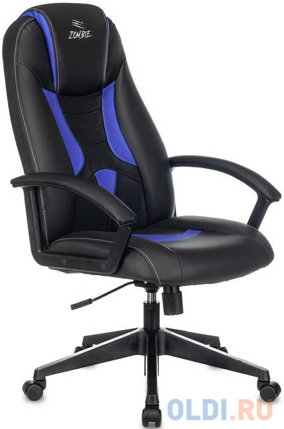 Кресло для геймеров Zombie ZOMBIE 8 чёрный синий