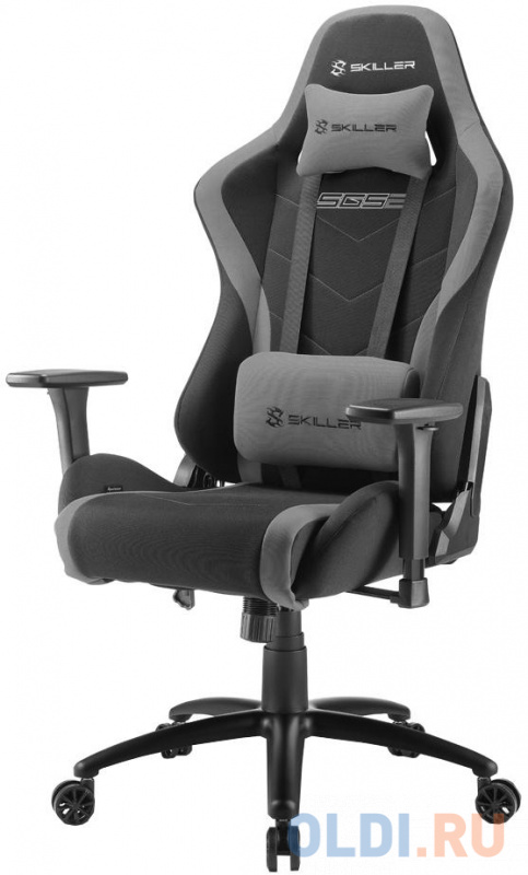 

Кресло для геймеров Sharkoon Skiller SGS2 Jr. чёрный серый