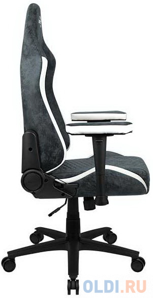 Кресло для геймеров Aerocool CROWN AeroSuede Steel Blue синий фото