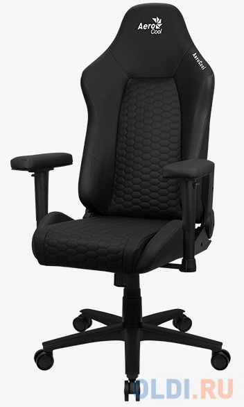 Кресло для геймеров Aerocool CROWN Leatherette All Black чёрный фото