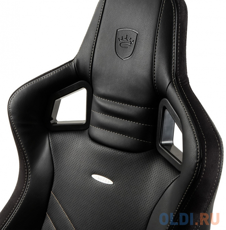 Кресло для геймеров Noblechairs EPIC чёрный золотистый NBL-PU-GOL-002 - фото 5