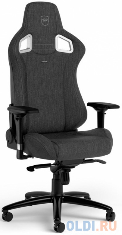 Кресло для геймеров Noblechairs EPIC TX чёрный серый