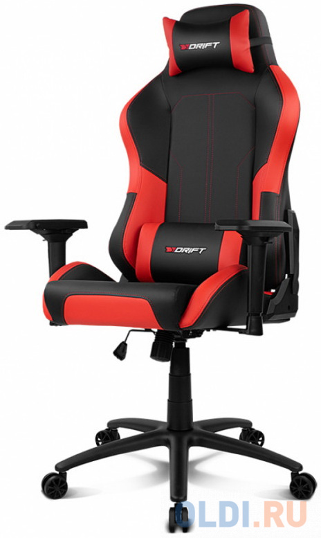 Кресло для геймеров Drift DR250 чёрный красный