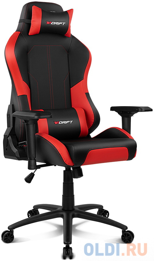 Кресло для геймеров Drift DR250 чёрный красный фото