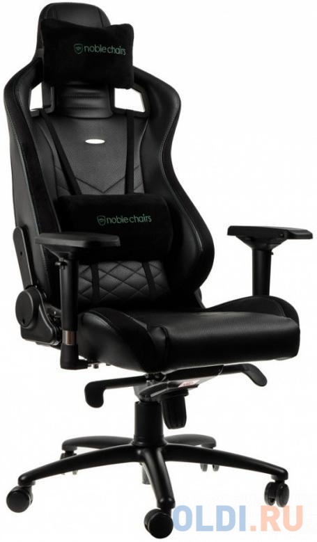 

Кресло для геймеров Noblechairs EPIC чёрный зеленый