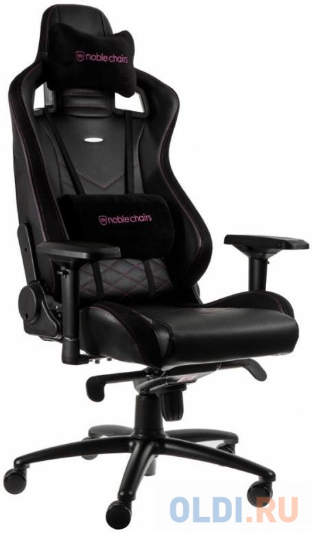 Кресло для геймеров Noblechairs EPIC чёрный розовый, размер 87 х 56 х 56,5 см - фото 1