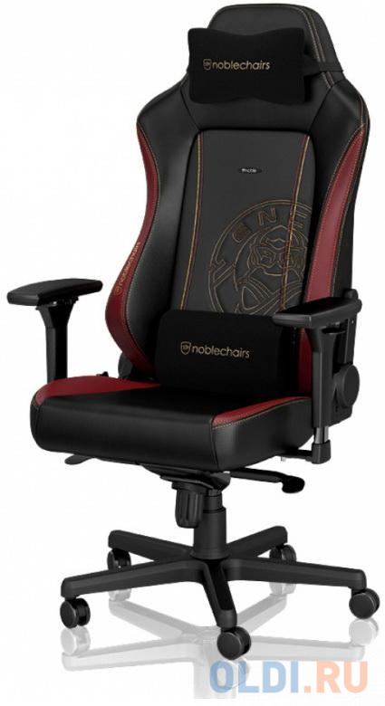 Игровое кресло noblechairs epic nbl pu red 002 pu leather black red