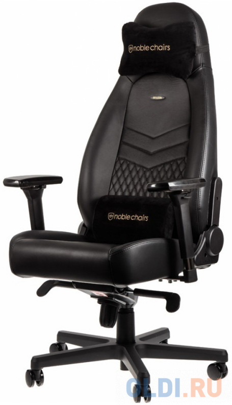 Кресло для геймеров Noblechairs ICON Real Leather чёрный Кресло для геймеров Noblechairs ICON Real Leather чёрный фото