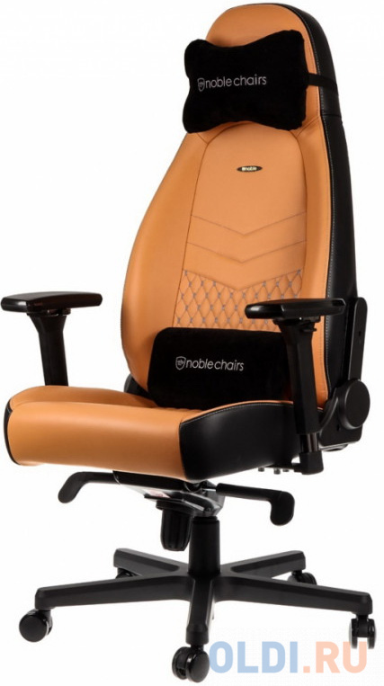 

Кресло для геймеров Noblechairs ICON чёрный коричневый