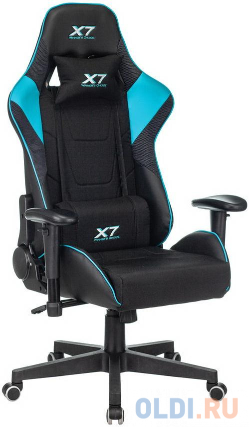 Кресло Для Геймеров A4Tech X7 Gg-1100 Чёрный Голубой