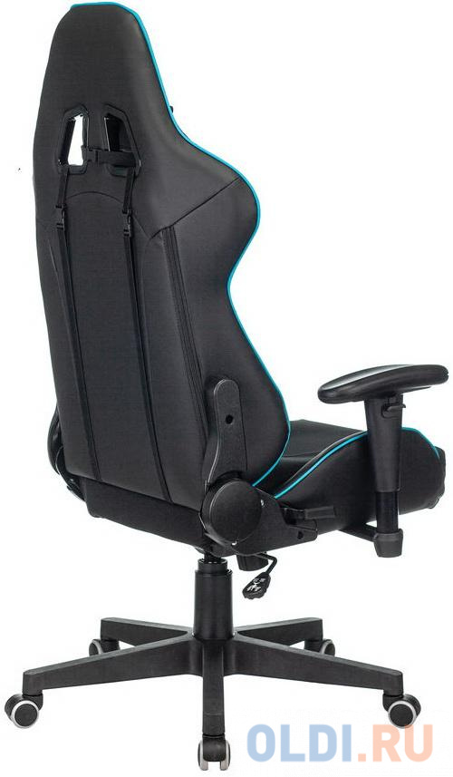 Кресло для геймеров A4TECH X7 GG-1100 чёрный голубой, размер 1260 х 430 х 700 мм - фото 3