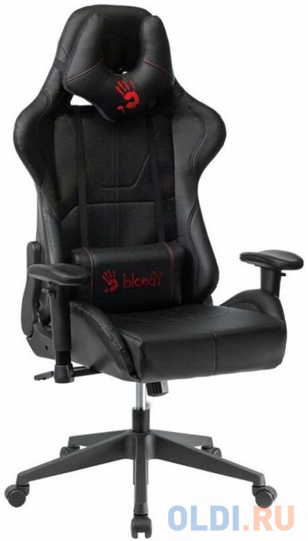 Кресло для геймеров A4TECH Bloody GC-500 чёрный кресло для геймеров zombie zombie 8 чёрный красный
