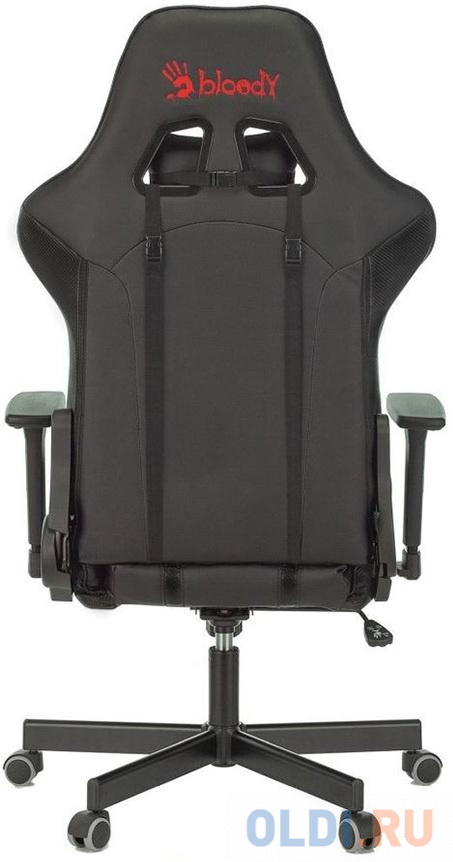 Кресло игровое A4Tech Bloody GC-600, черный, эко.кожа, крестовина пластик, цвет чёрный, размер 73,5 х 54 х 49 см - фото 3