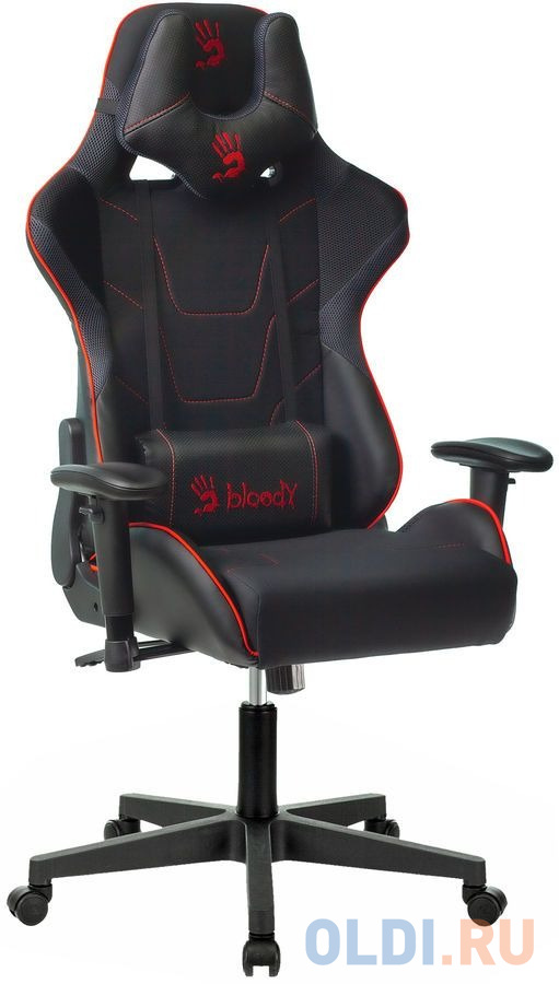 Кресло для геймеров A4TECH Bloody GC-400 чёрный красный кресло для геймеров a4tech x7 gg 1200 чёрный голубой