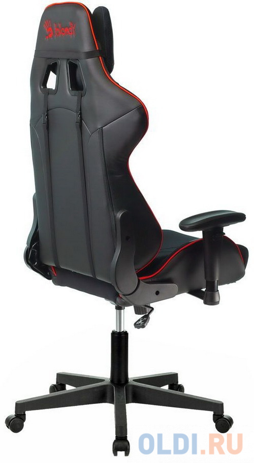 Кресло для геймеров A4TECH Bloody GC-400 чёрный красный фото