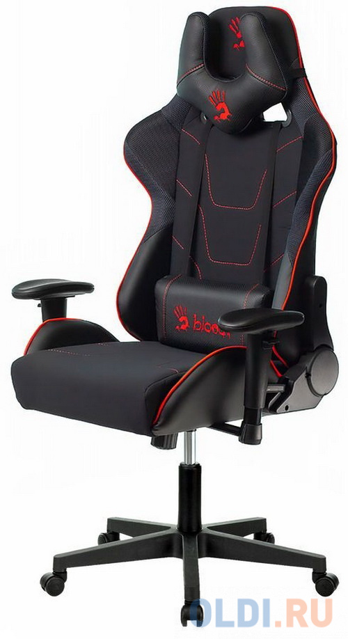 Кресло для геймеров A4TECH Bloody GC-400 чёрный красный, размер 72 х 54,5 х 51 см - фото 8