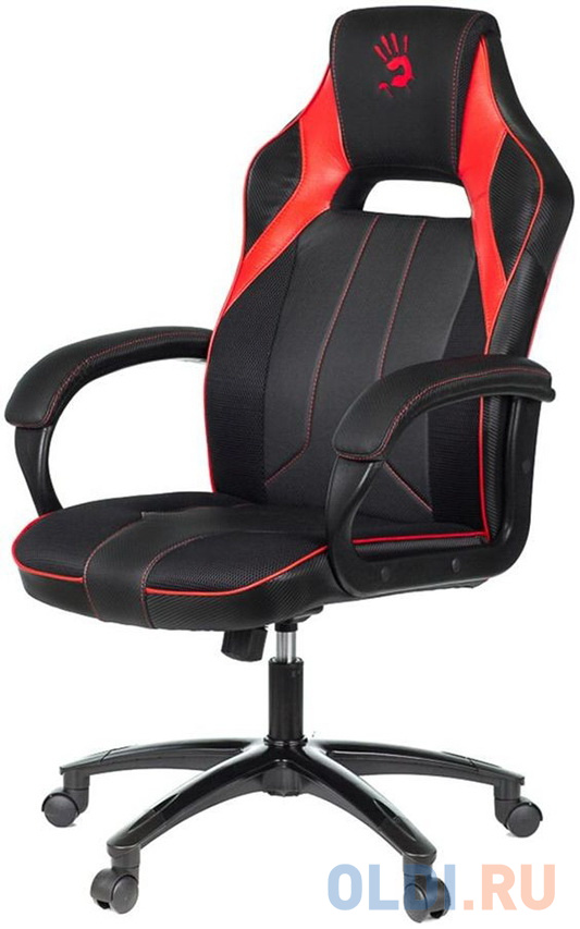 Кресло для геймеров A4TECH Bloody GC-300 чёрный красный фото