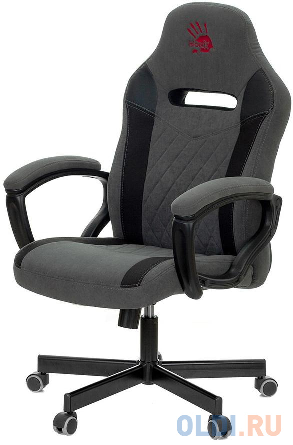 Кресло для геймеров A4TECH Bloody GC-110 чёрный серый - фото 2