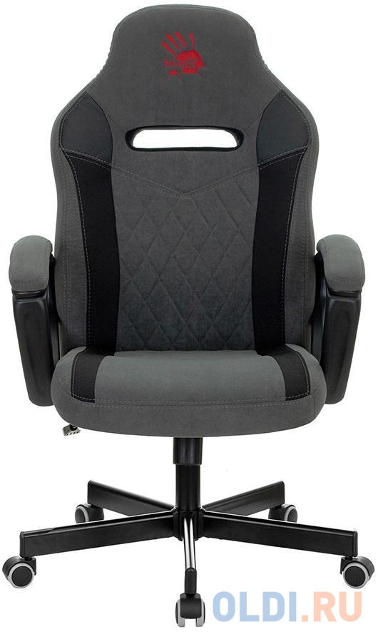 Кресло для геймеров A4TECH Bloody GC-110 чёрный серый - фото 5