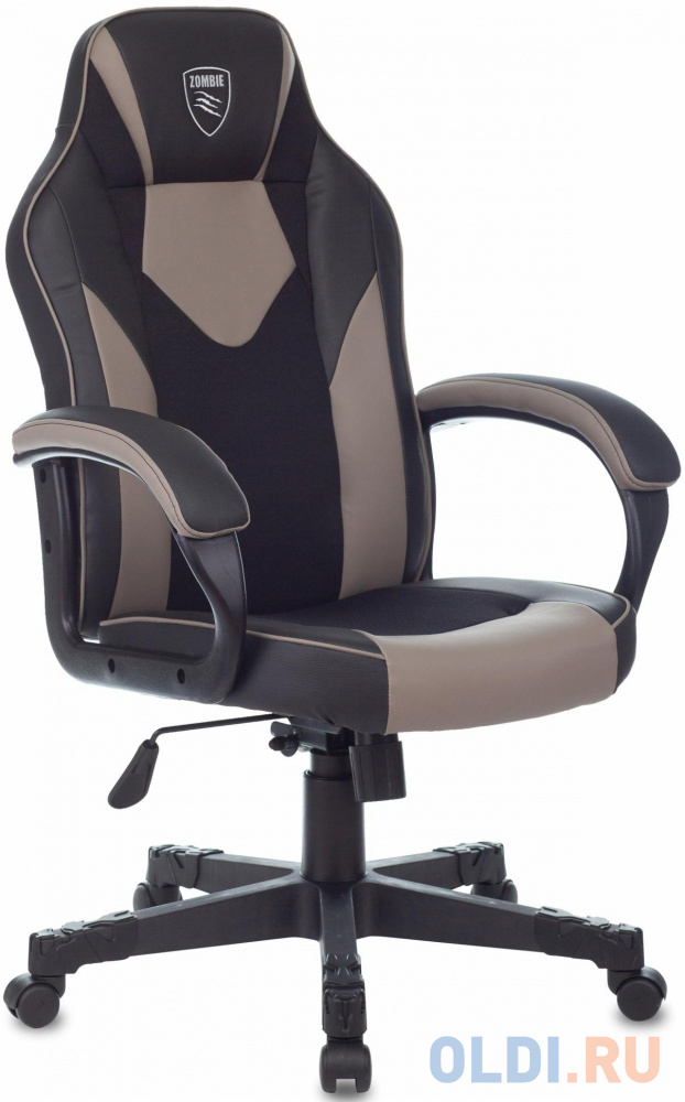 Кресло для геймеров Zombie GAME 17 чёрный серый кресло для геймеров cooler master caliber r1s gaming чёрный серый