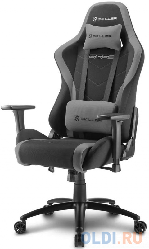 

Кресло для геймеров Sharkoon Shark Skiller SGS2 чёрный серый