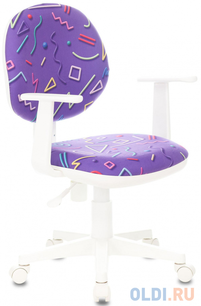 Кресло детское Бюрократ CH-W356AXSN фиолетовый кольцо детское