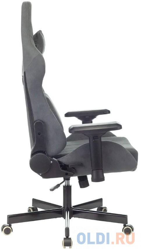Кресло игровое A4Tech Bloody GC-740 серый крестовина, размер ШхГхВ 70х49х44 см - фото 4