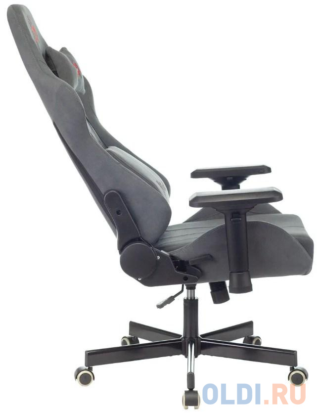 Кресло игровое A4Tech Bloody GC-740 серый крестовина, размер ШхГхВ 70х49х44 см - фото 5