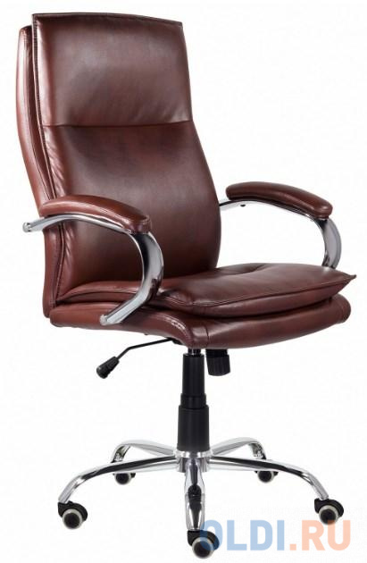 Кресло офисное BRABIX Cuba EX-542 коричневый кресло офисное tc до 100 кг 96х45х40 см коричневый