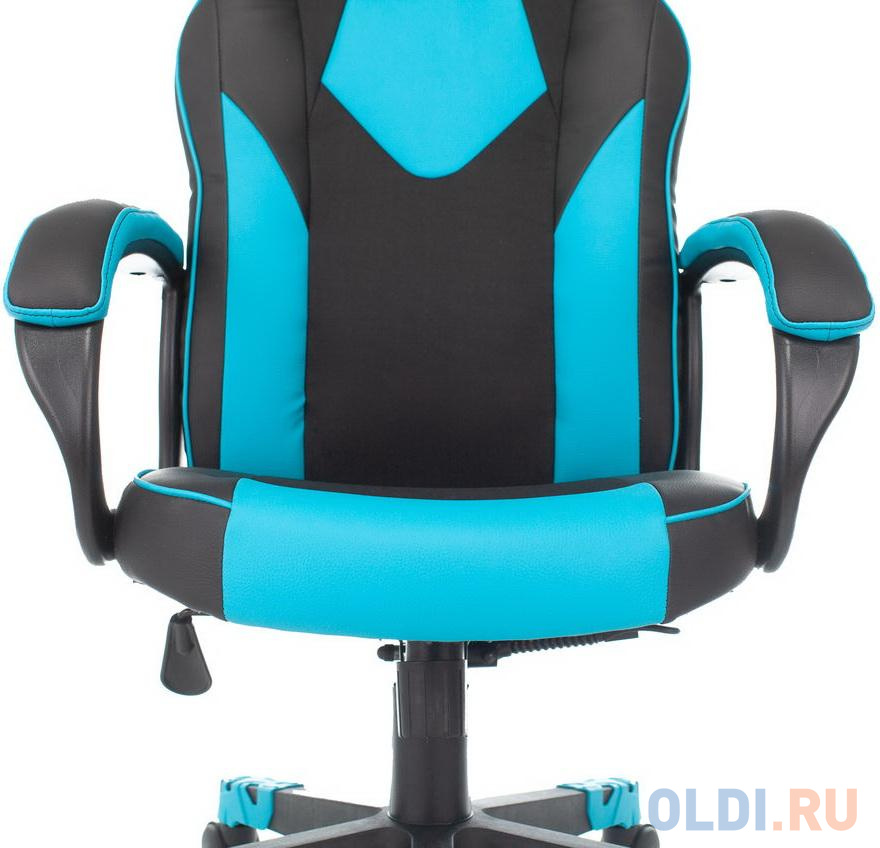 Кресло для геймеров Zombie GAME 17 чёрный синий, размер 825 ? 320 ? 670 мм - фото 5