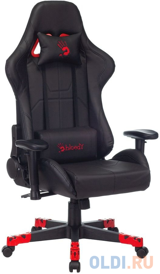 Кресло для геймеров A4TECH Bloody GC-550 чёрный компьютерное кресло для геймеров arozzi vernazza supersoft™ brown