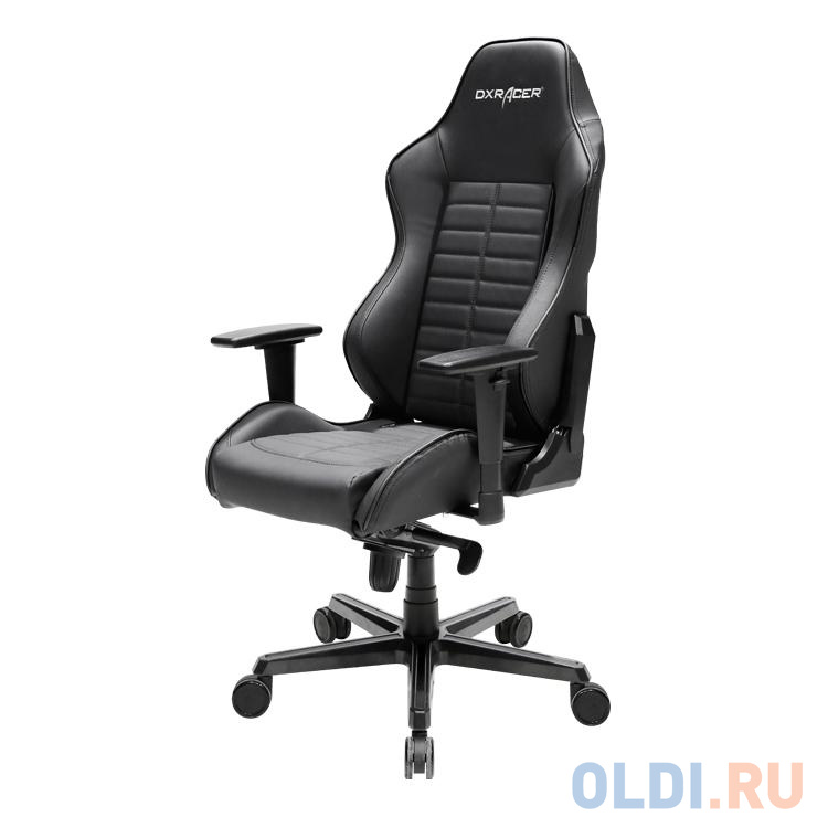 Игровое кресло DXRacer  Drifting чёрное (OH/DJ133/N, эко кожа, винил, регулируемый угол наклона, механизм качания) OH/DJ133/N - фото 1