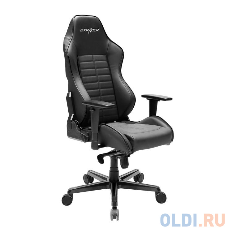 Игровое кресло DXRacer  Drifting чёрное (OH/DJ133/N, эко кожа, винил, регулируемый угол наклона, механизм качания) OH/DJ133/N - фото 3