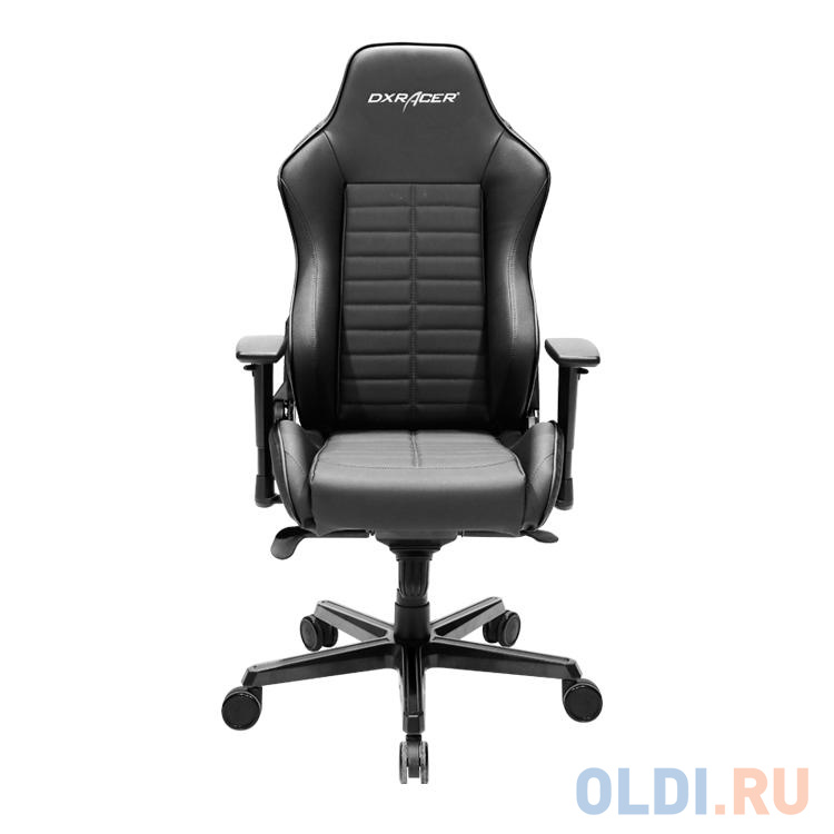 Игровое кресло DXRacer  Drifting чёрное (OH/DJ133/N, эко кожа, винил, регулируемый угол наклона, механизм качания) OH/DJ133/N - фото 4