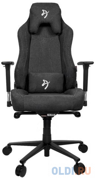 Кресло для геймеров Arozzi Vernazza Soft Fabric темно-серый кресло для геймеров karnox hero lava edition серый синий