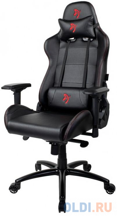 

Компьютерное кресло (для геймеров) Arozzi Verona Signature Black PU - Red Logo VERONA-SIG-PU-RD