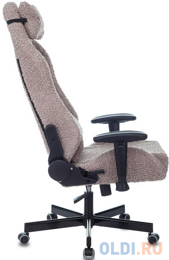 Кресло для геймеров Knight T1 серый, размер 1260 х 549 х 415 мм - фото 4