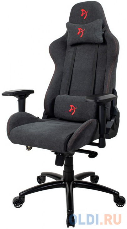 Компьютерное кресло (для геймеров) Arozzi Verona Signature Soft Fabric - Red Logo VERONA-SIG-SFB-RD компьютерное кресло для геймеров arozzi vernazza supersoft™ brown