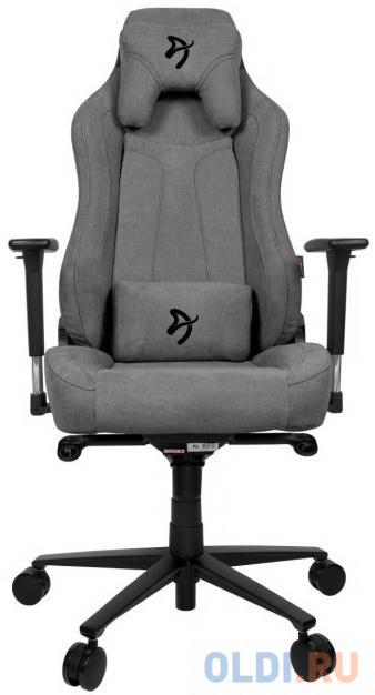 Кресло для геймеров Arozzi Vernazza Soft Fabric серый кресло для геймеров karnox hero lava edition серый синий