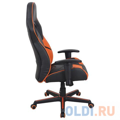 Кресло компьютерное BRABIX Storm GM-006 черный/оранжевый фото