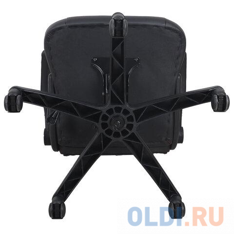 Кресло компьютерное BRABIX Skill GM-005 чёрный голубой фото