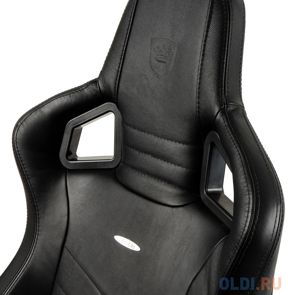 Игровое Кресло Noblechairs EPIC Real Leather (NBL-RL-BLA-001) black фото
