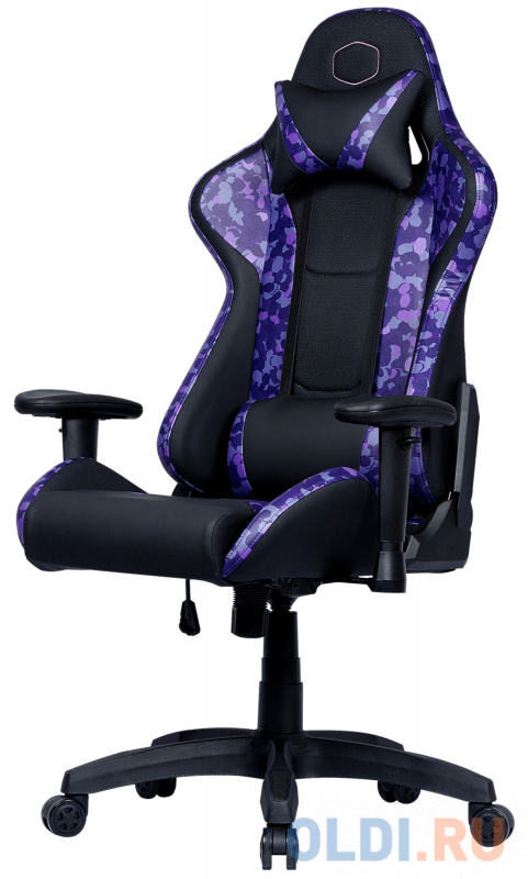 Кресло для геймеров Cooler Master Caliber R1S Gaming Chair Purple CAMO черно-фиолетовый Кресло для геймеров Cooler Master Caliber R1S Gaming Chair Purple CAMO черно-фиолетовый фото