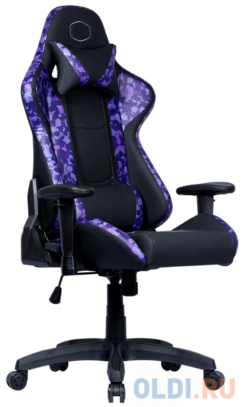 Кресло для геймеров Cooler Master Caliber R1S Gaming Chair Purple CAMO черно-фиолетовый Кресло для геймеров Cooler Master Caliber R1S Gaming Chair Purple CAMO черно-фиолетовый фото