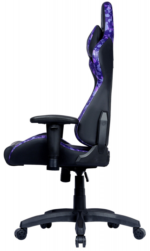 Кресло для геймеров Cooler Master Caliber R1S Gaming Chair Purple CAMO черно-фиолетовый Кресло для геймеров Cooler Master Caliber R1S Gaming Chair Purple CAMO черно-фиолетовый фото