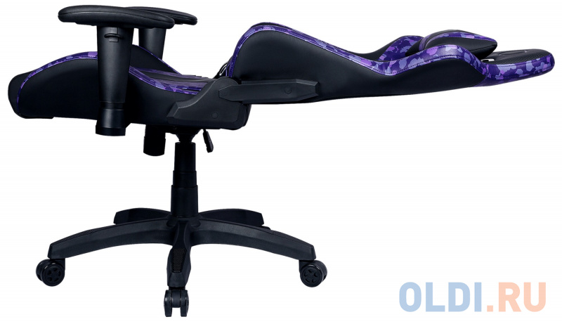 Кресло для геймеров Cooler Master Caliber R1S Gaming Chair Purple CAMO черно-фиолетовый Кресло для геймеров Cooler Master Caliber R1S Gaming Chair Purple CAMO черно-фиолетовый фото