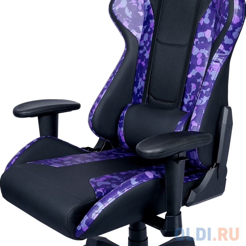 Кресло для геймеров Cooler Master Caliber R1S Gaming Chair Purple CAMO черно-фиолетовый Кресло для геймеров Cooler Master Caliber R1S Gaming Chair Purple CAMO черно-фиолетовый фото