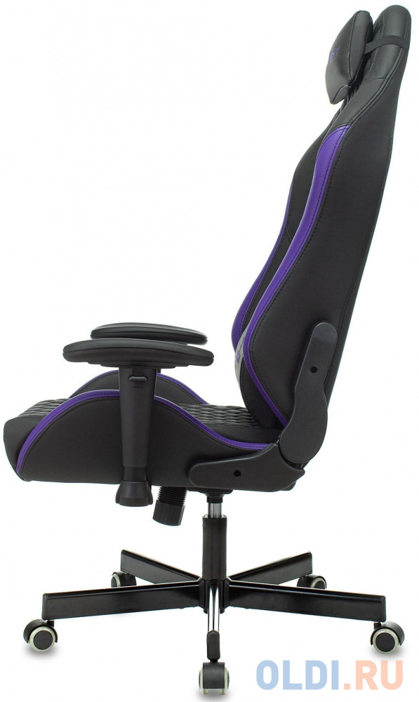 Кресло для геймеров Knight EXPLORE чёрный фиолетовый, размер 860 x 700 x 345 - фото 2