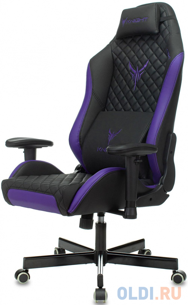 Кресло для геймеров Knight EXPLORE чёрный фиолетовый, размер 860 x 700 x 345 - фото 5