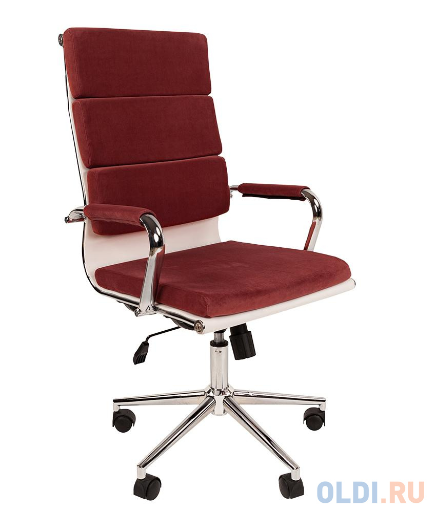 Офисное кресло Chairman Home 750 коралловое (ткань, Т-28), цвет коралловый, размер 1090-1185х640х560 мм. 750 HOME - фото 1